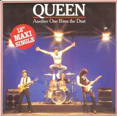 Queen - Another One Bites The Dust - Used Vinyl Record 12 - F2508z