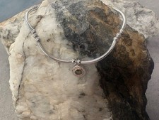 Clogau Welsh Silver & 9ct Rose Gold Circle Affinity Bead Bracelet 16.5-17cm