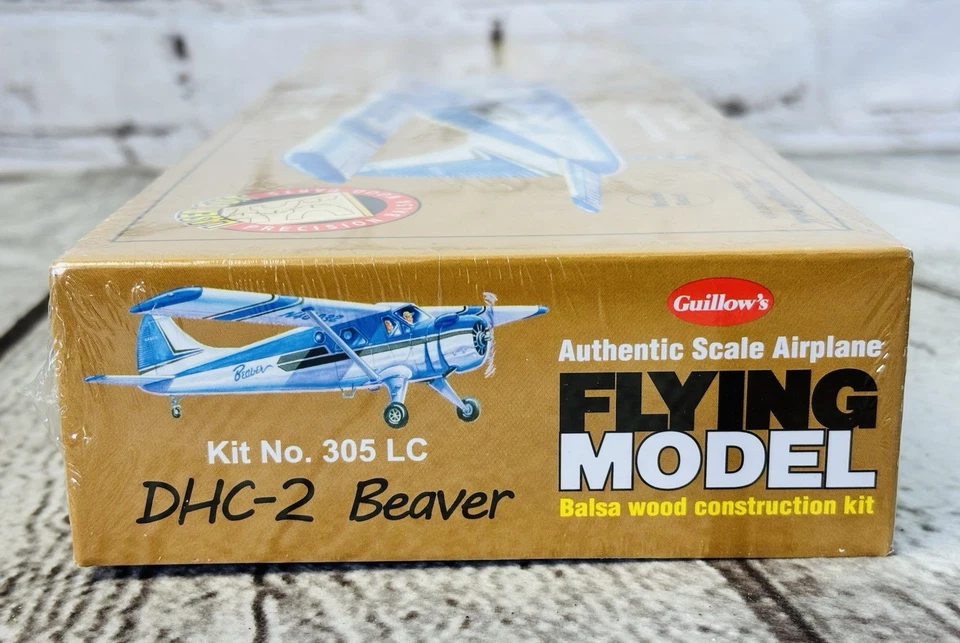 Guillow's Model Kit DHC-2 Beaver SW Rubber Power Motor New Sealed - Image 2 of 4