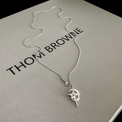 Fashion Moon Star Pendant Necklace Simple Choker Clavicle Chain Necklace Gift