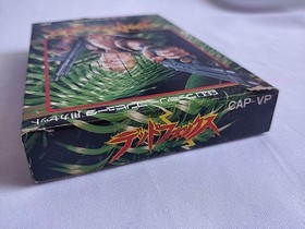DEAD FOX Nintendo FAMICOM(NES) Cartridge, Manual, Boxed set, tested -e0909-
