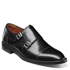 Stacy Adams Shoes Boswell Cap Toe Double Monk Strap Brandy Size 11.5 — photo 2