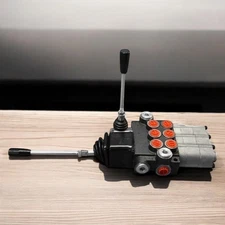 Control Valve 3 Section 40 L/Min (11GPM)  With 3 Swimming Section And Joystick