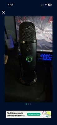 Logitech Blue Yeti x USB Microphone Black