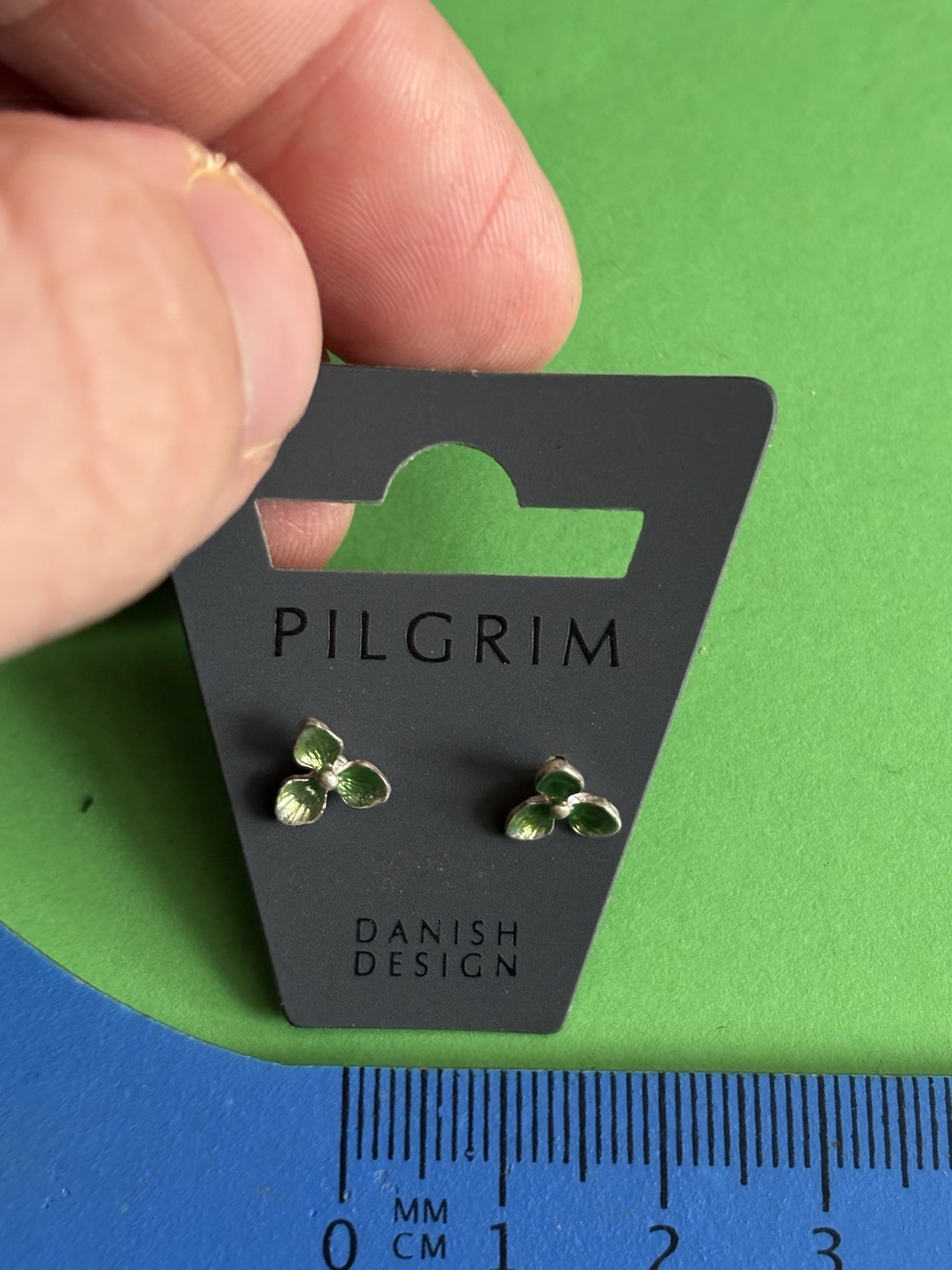 Pilgrim Jewellery Danish Scandinavian Stud Floral Flower Earrings Unusual 22