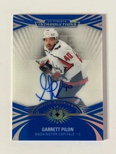 Garrett Pilon 2021-22 UD Ultimate Collection Ultimate Introductions Rookie Auto