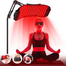 Red Light Therapy LED Mask for Body and Face Skin Care at Home