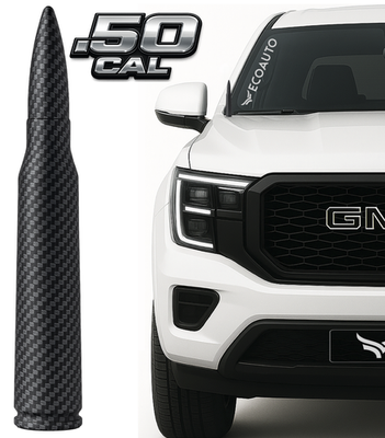Ajxn Antenna A Proiettile In Alluminio Per Chevy Silverado, GMC Sierra E Cadillac Escalade – Nero