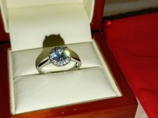 Silver Diamond Ring