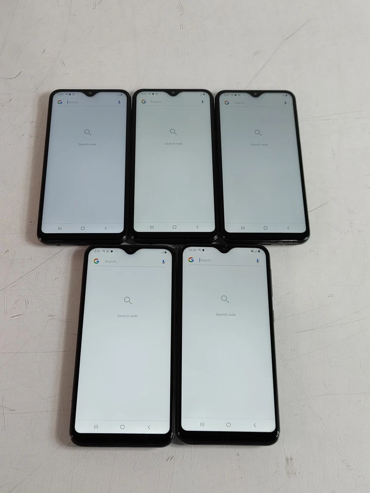 Lot of 5 Samsung Galaxy A10e SM-A102U 32 GB Android 9 Boost Only (Wi-Fi + 4G) - Image 2 of 4