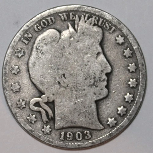 1903-S Barber Half Dollar - Good - #9268DAC