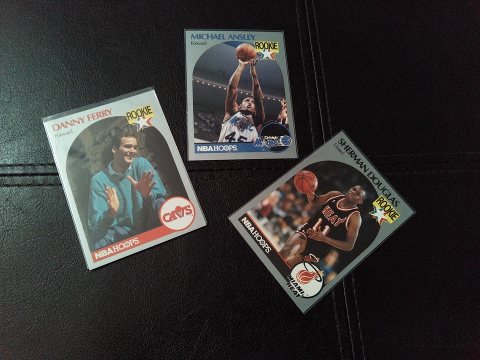 Lote de 9 tarjetas de novato NBA HOOPS 1990 BALONCESTO casi como nuevas  Foto 4 de 4