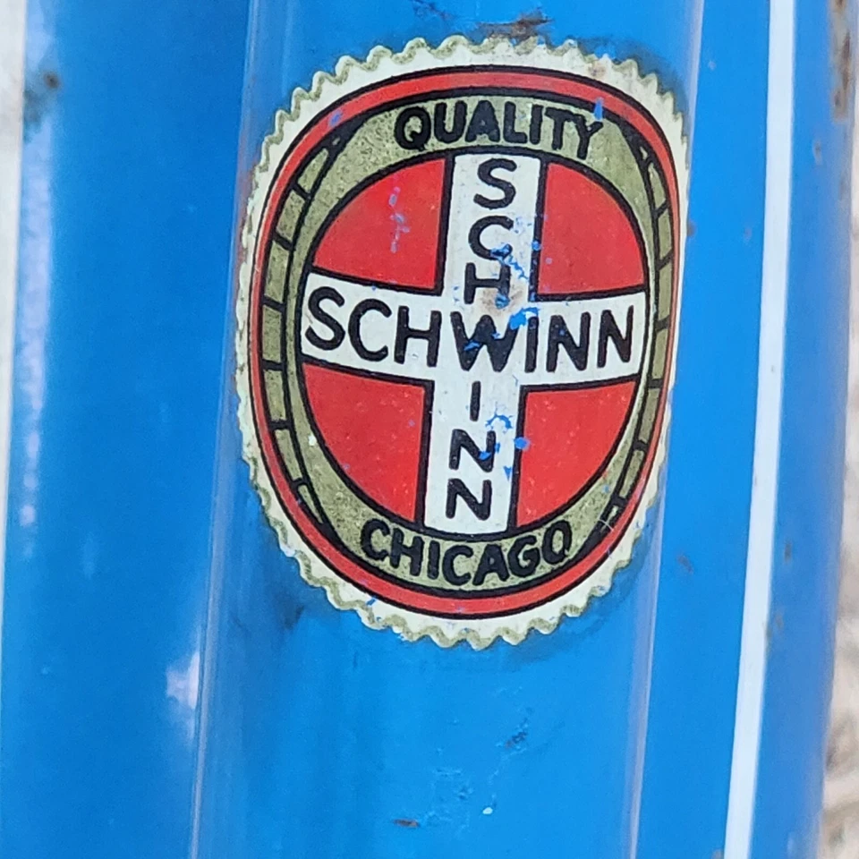 RARE 1950’s Vintage B. F. Goodrich Schwinn Girls Bicycle - Image 2 of 4