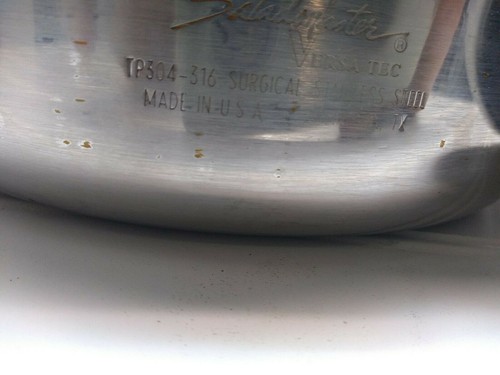 Saladmaster Saucepan 2Qt Versa 304-316 Surgical Stainless Saute Pot & Lid - Picture 12 of 12