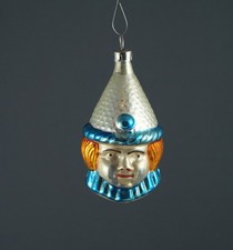 Glasornament Pierrot (# 7074) Christbaumschmuck Clown en verre, fait main