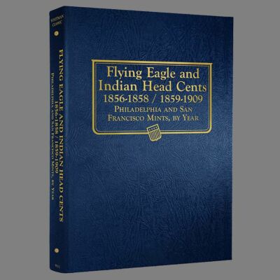 Whitman US Flying Eagle/Indian Head Cent Coin Album 1856-1909 #9111