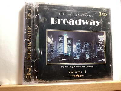 The Best of Classic Broadway, Vol. 1 by Various Artists (CD, Jun-2001, 2 Discs,