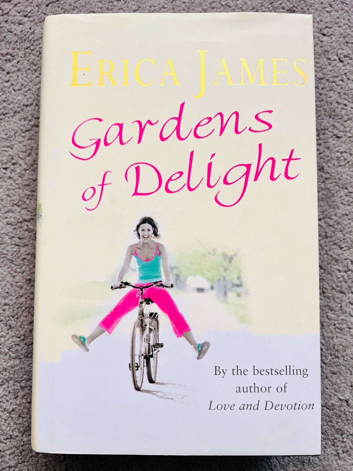 GARDENS OF DELIGHT by ERICA JAMES - signed by the author (SB4370)