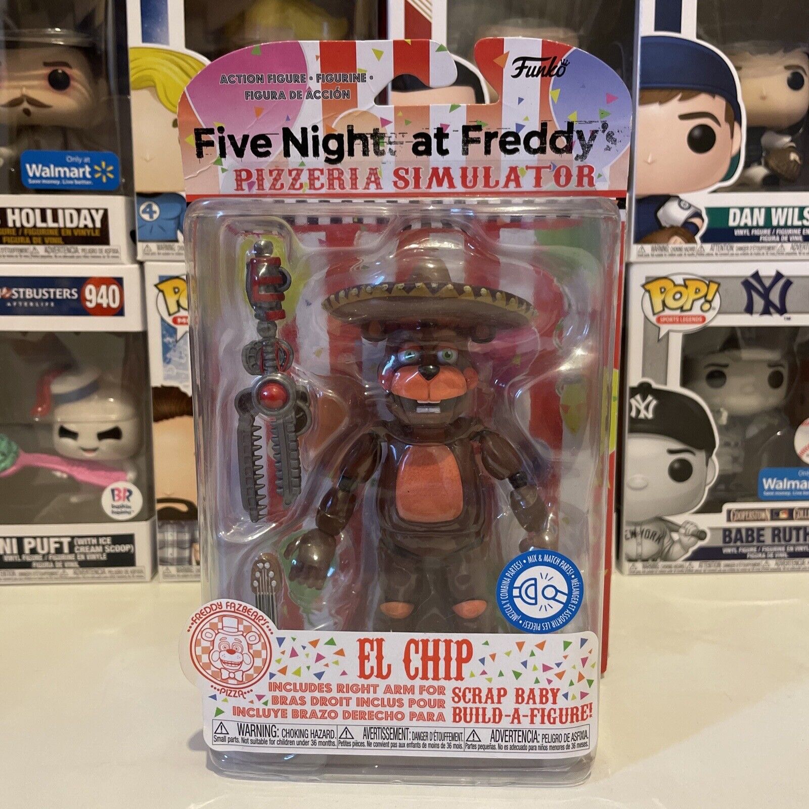 Boneco Funko Five Nights At Freddy's Pizza Sim-EL Chip 