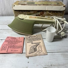 Vintage Osrow Steamstress II Lightweight Steamer 1970's Made In USA 