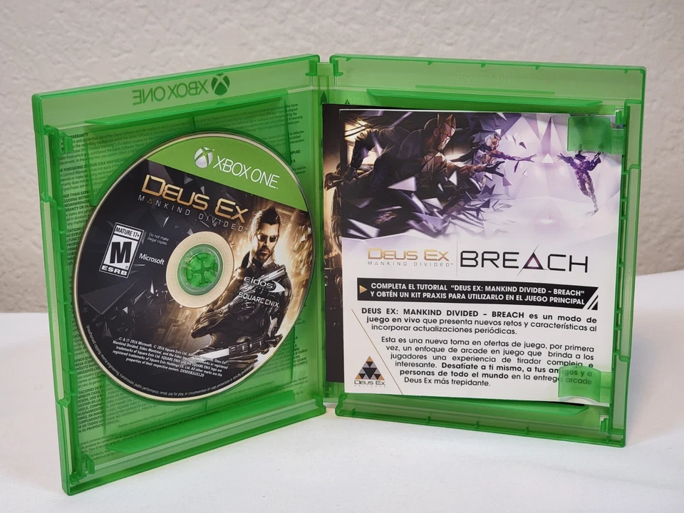 Microsoft Xbox One Deus Ex: Mankind Divided 2016 Square Enix Shooter Game - Image 2 of 3