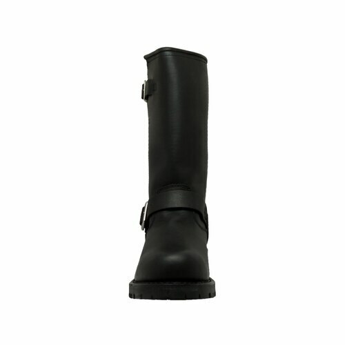NEW Mens Ride Tecs Leather Biker Boots 11