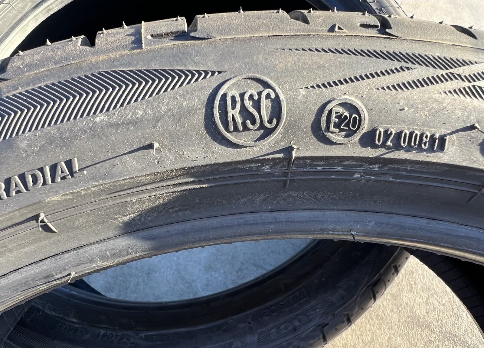 TWO NEW 225/40R19 Bridgestone Potenza S001 RFT RSC Runflat Run Flat ...