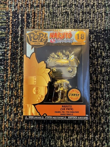 Funko Pop! PIN Naruto Shippuden Naruto (Six Path) #18 Limited Edition Chase