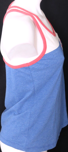 NEW Chicago Cubs New Era Blue Scoop Neck Racerback Tank Top Shirt Women's S - Picture 2 of 9