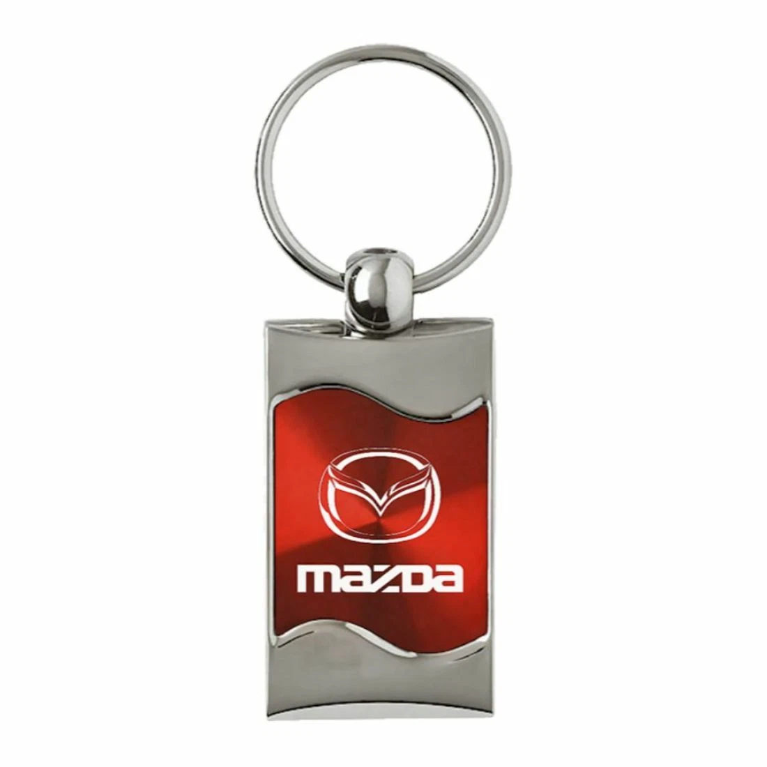 Mazda Key Ring Red Wave Keychain eBay