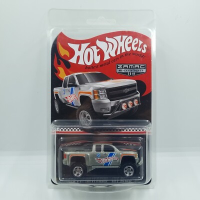 Hot Wheels 2019 Zamac Edition Chevy Silverado Off Road Mail In mit Protector
