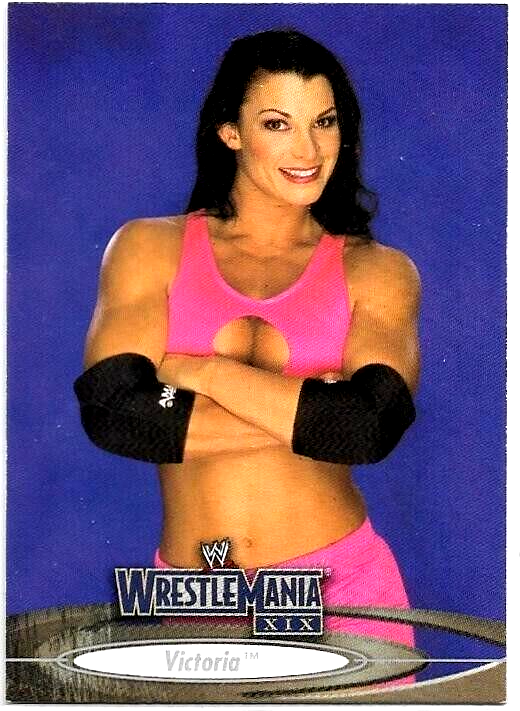 Victoria 2003 Fleer WWE WrestleMania XIX #65 | eBay
