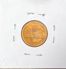 1976 Denver Mint Lincoln Memorial Cent Penny Circulated TONED #1024 — photo 2