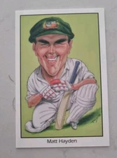 Rare! Matt Hayden County Services True Rookie Cricket Card RC Cow Corner 1993 UK