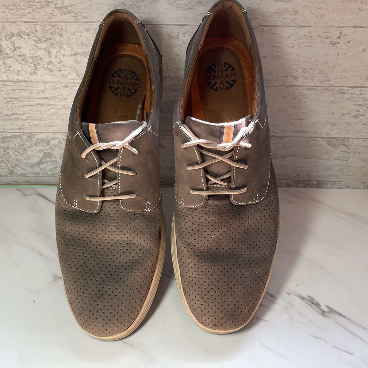 Dunham Camden Lace Up Oxford Shoe Gray Men Size 15D | eBay display picture 1