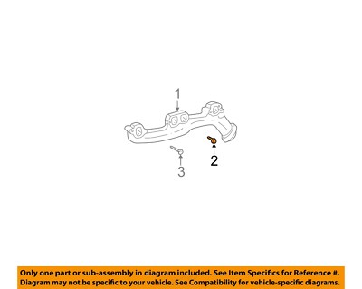 Dodge CHRYSLER OEM 02-03 Ram 1500 5.9L-V8 Exhaust Manifold 