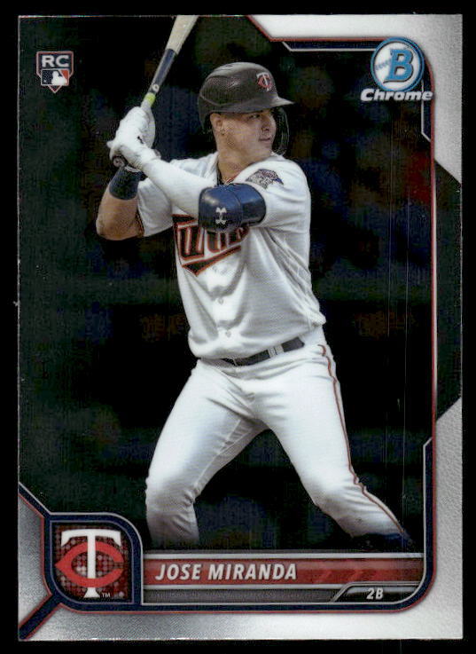 2022 Bowman Chrome Jose Miranda 17  RC