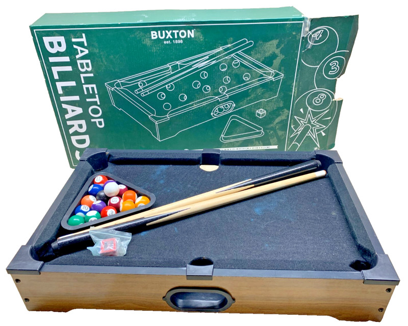 🧷 BUXTON Mini TABLETOP BILLIARD