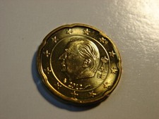 BELGIQUE. BE  20 EURO CENT 2012. SUPERBE. OR NORDIQUE.