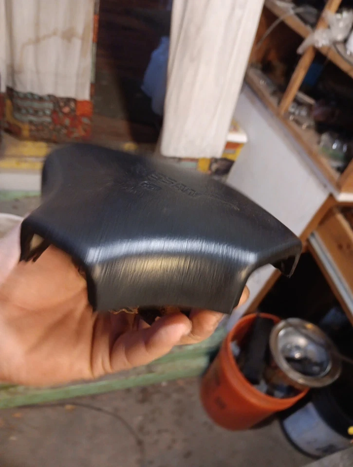 1989 - 1994? Volante Nissan 240SX con botón de bocina sin probar 14 1/2" 8Z27 Foto 4 de 4