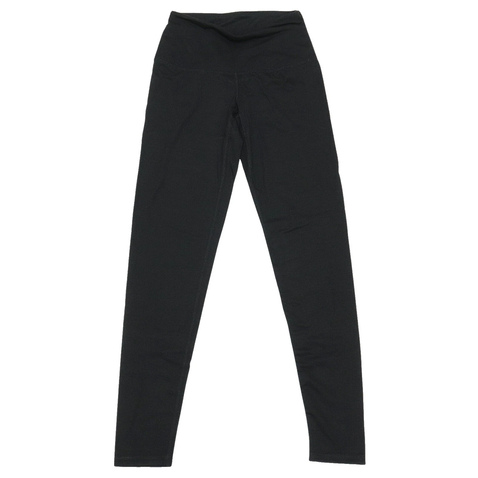Wool Blend Black Leggings for Women