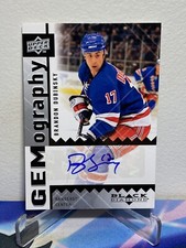 2009-10 Upper Deck BLACK DIAMOND BRANDON DUBINSKY #GBD GEMOGRAPHY AUTO SP