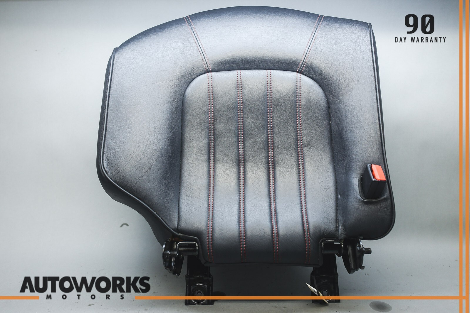 03-08 Maserati Quattroporte M139 Rear Left Side Lower Seat Cushion Black OEM