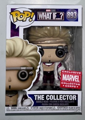 FUNKO POP MARVEL WHAT IF...? THE COLLECTOR #893 EXCLUSIVE COLLECTOR CORPS FIGURE