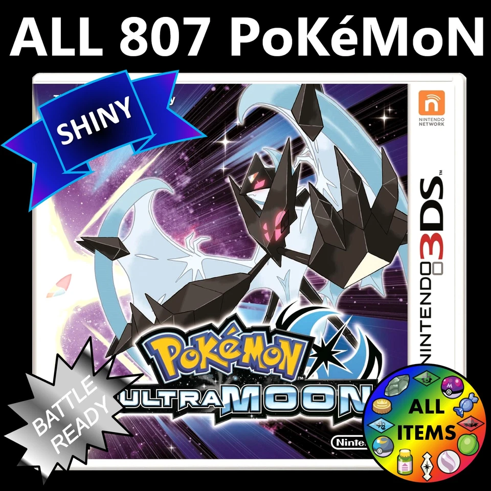 Pokemon Ultra Sun Moon All 807 Shiny Nintendo 3DS - Image 2 of 4