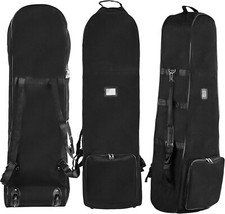 Tabra Golf travel bag with wheels, detachable double shoulder strap and single s