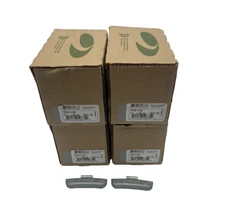 LOT OF 4 BOXES (25 PIECES IN EACH BOX) WHEEL BALANCING WEIGHTS TPS-1.25