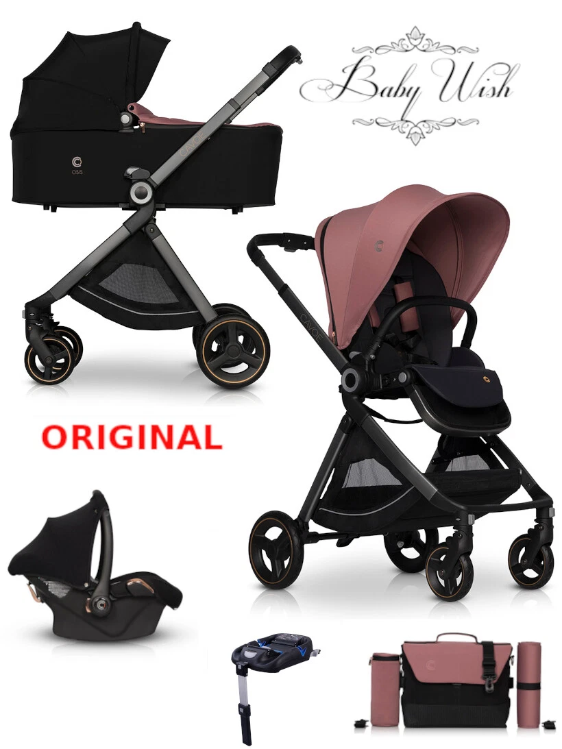 CAVOE OSIS BABY STROLLER PRAM 2in1 3in1 ISOFIX + CARRYCOT + PUSHCHAIR + CAR SEAT