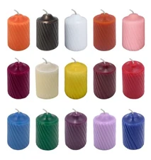 15 Hour Scented Votive Candles 20 Candles Per Box Textured Finish