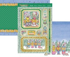 Hunkydory GOLDEN OLDIES CHRISTMAS CRACKERS Luxury Set ~ DO YOU HEAR WHAT I HEAR?